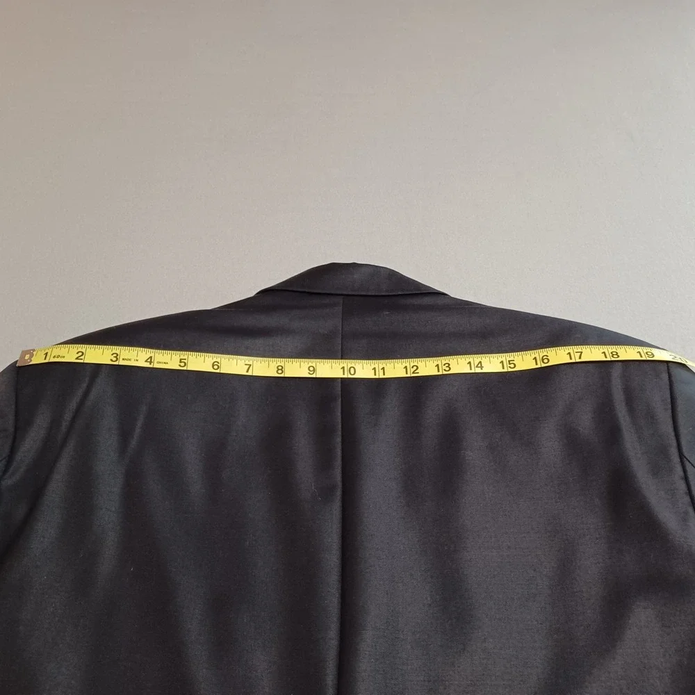 Lauren Ralph Lauren Mens Navy Blue 100% Wool Blazer Gold Crest Buttons Canada